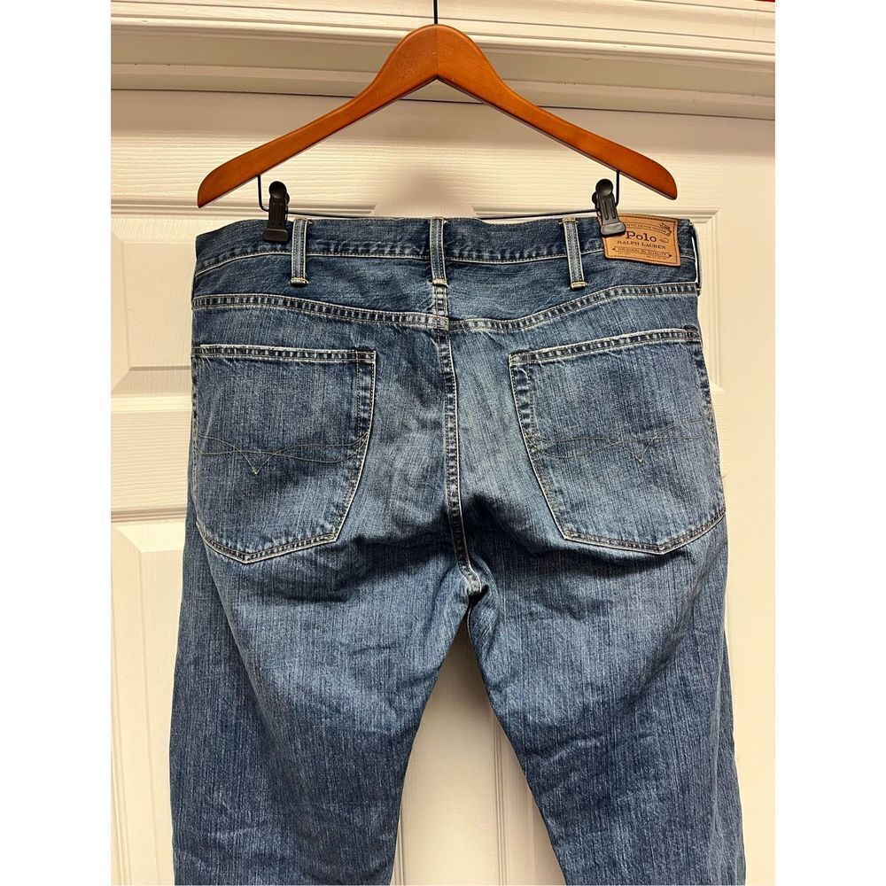 Polo Men’s Straight Leg Jeans Tall 38T X 36 EUC